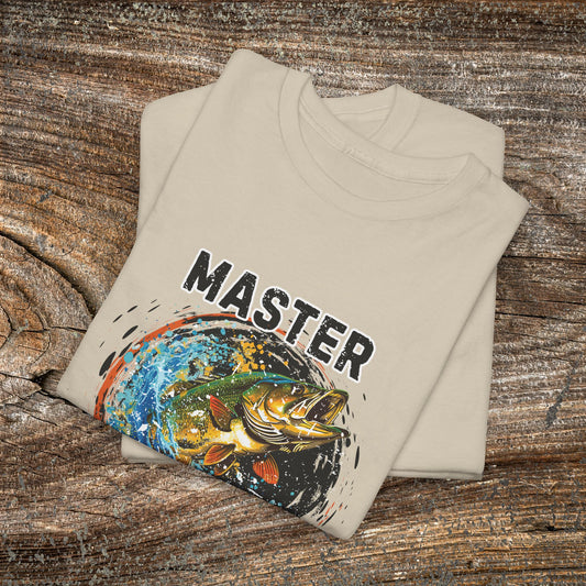 Master Baiter Funny Grunge Fishing T-Shirt