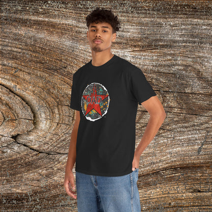 Grunge Dad Star T-Shirt — Retro Father's Day Gift