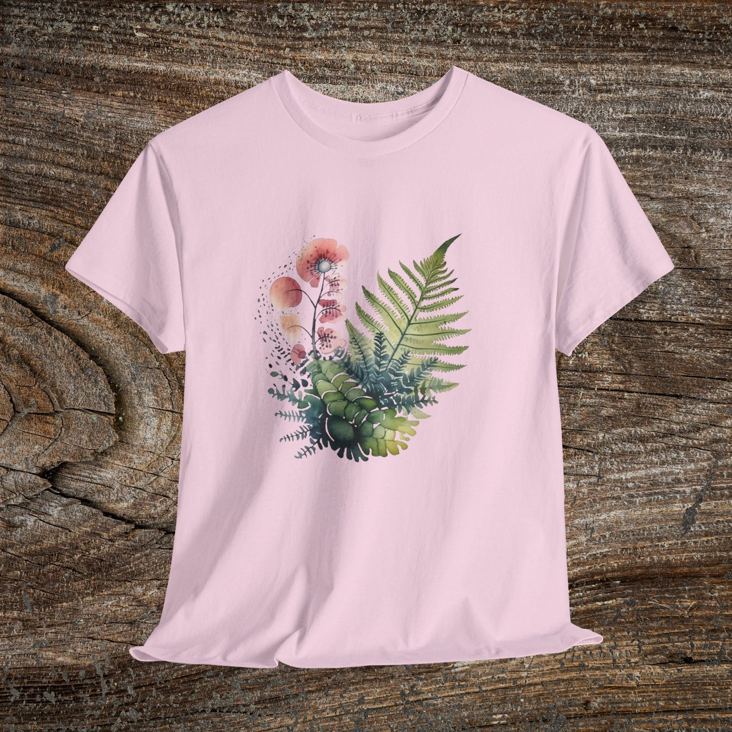 Vintage Botanical Watercolour T-Shirt