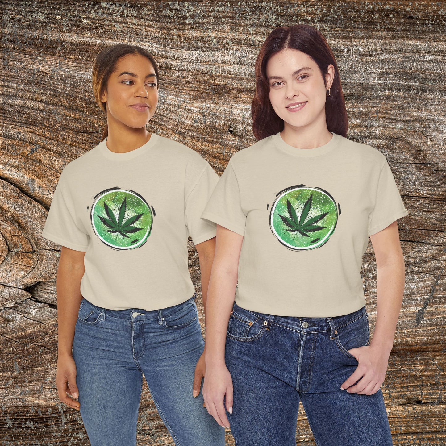 Weed Leaf 420 TShirt Grunge - Retro Weed Marijuana Stoner Gift