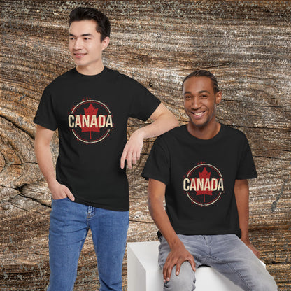 Grunge Canada Maple Leaf T-Shirt — Distressed Canada Tee