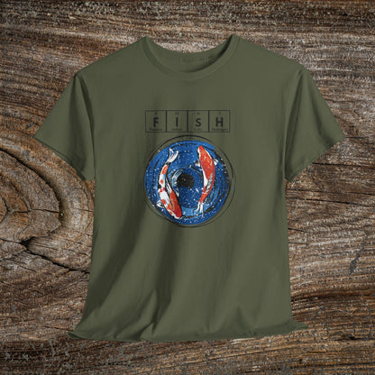Retro Koi Fish T-Shirt — Grunge Japanese Carp Tee
