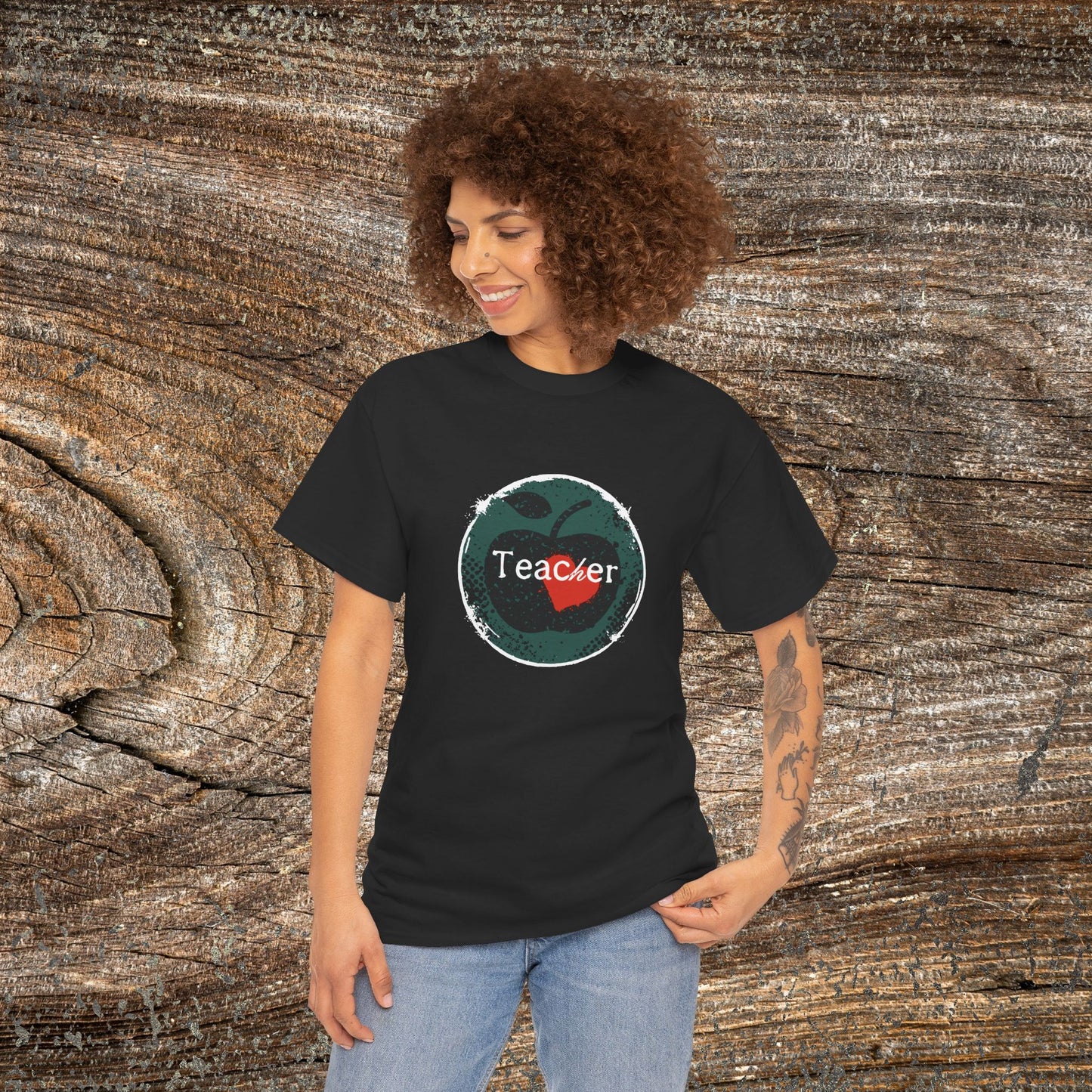 Retro Grunge Teacher T-Shirt — Vintage School Tee