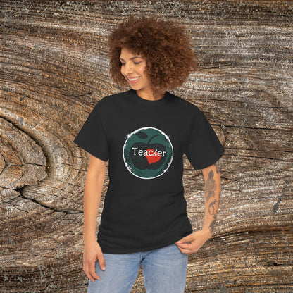 Retro Grunge Teacher T-Shirt — Vintage School Tee