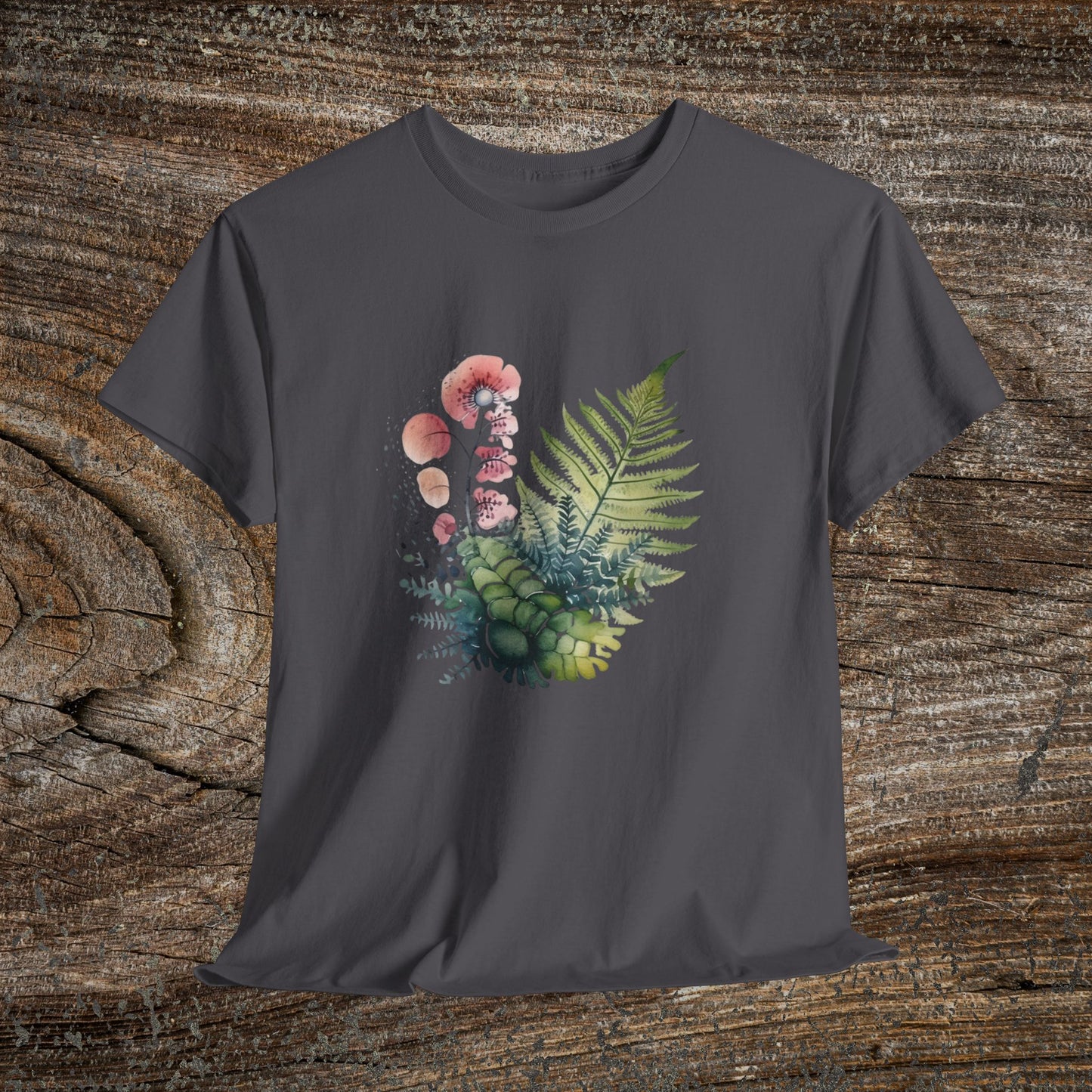 Vintage Botanical Watercolour T-Shirt