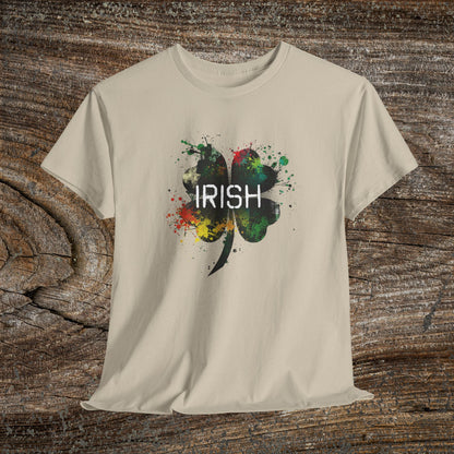 Grunge Irish Clover T-Shirt | St. Patrick’s Day Tee