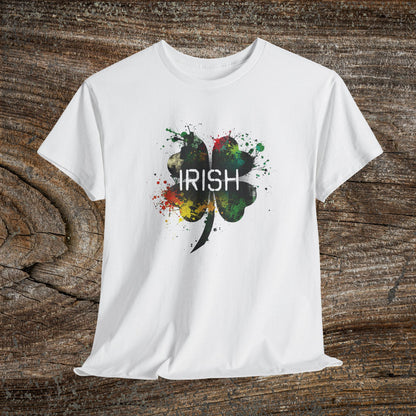 Grunge Irish Clover T-Shirt | St. Patrick’s Day Tee