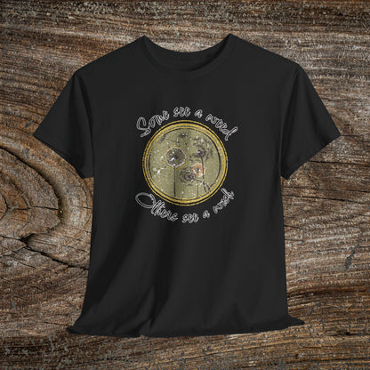 Retro Dandelion T-Shirt — "Some See a Weed, Others See a Wish" Nature Quote Tee