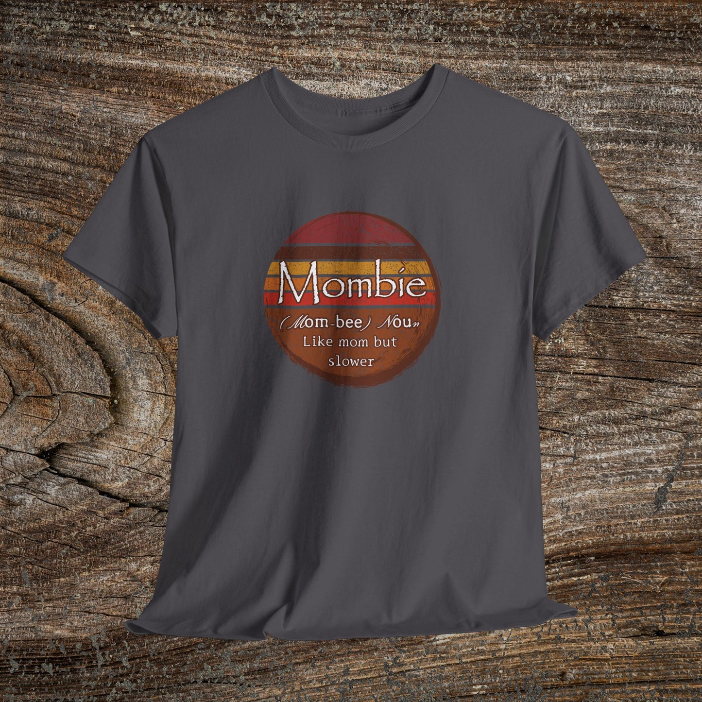 Retro Grunge "Mombie" Mom T-Shirt — Funny Mom Gift