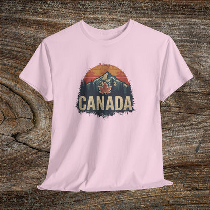 Distressed Canadian Logo T-Shirt — Grunge Canada Tee