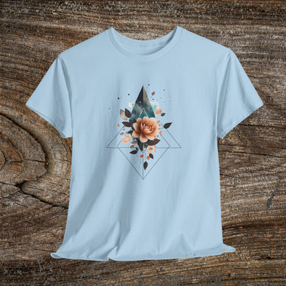 Retro Flower T-Shirt — Vintage Floral Graphic Tee