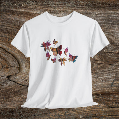 Colourful Butterfly T-Shirt — Nature Lover Gift