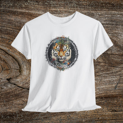 Vintage "Rawr" Tiger T-Shirt — Retro Tiger Graphic Tee