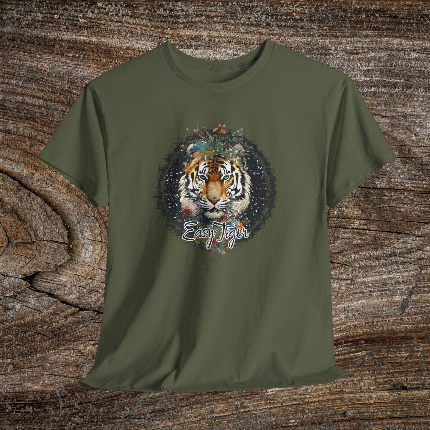 Vintage "Easy Tiger" T-Shirt — Retro Rock Band Tee