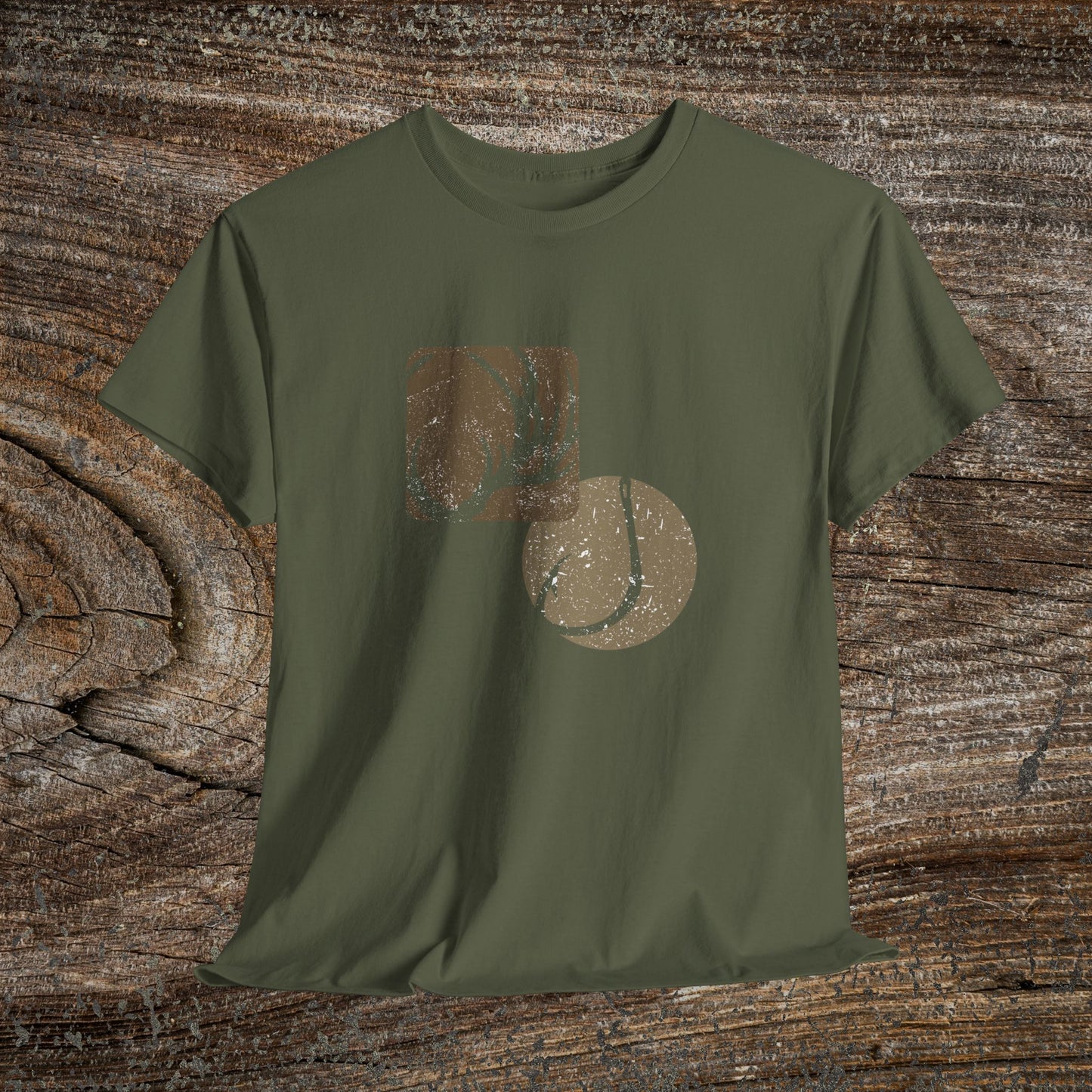 Hunting & Fishing T-Shirt — Modern Outdoor Angler and Hunter Gift