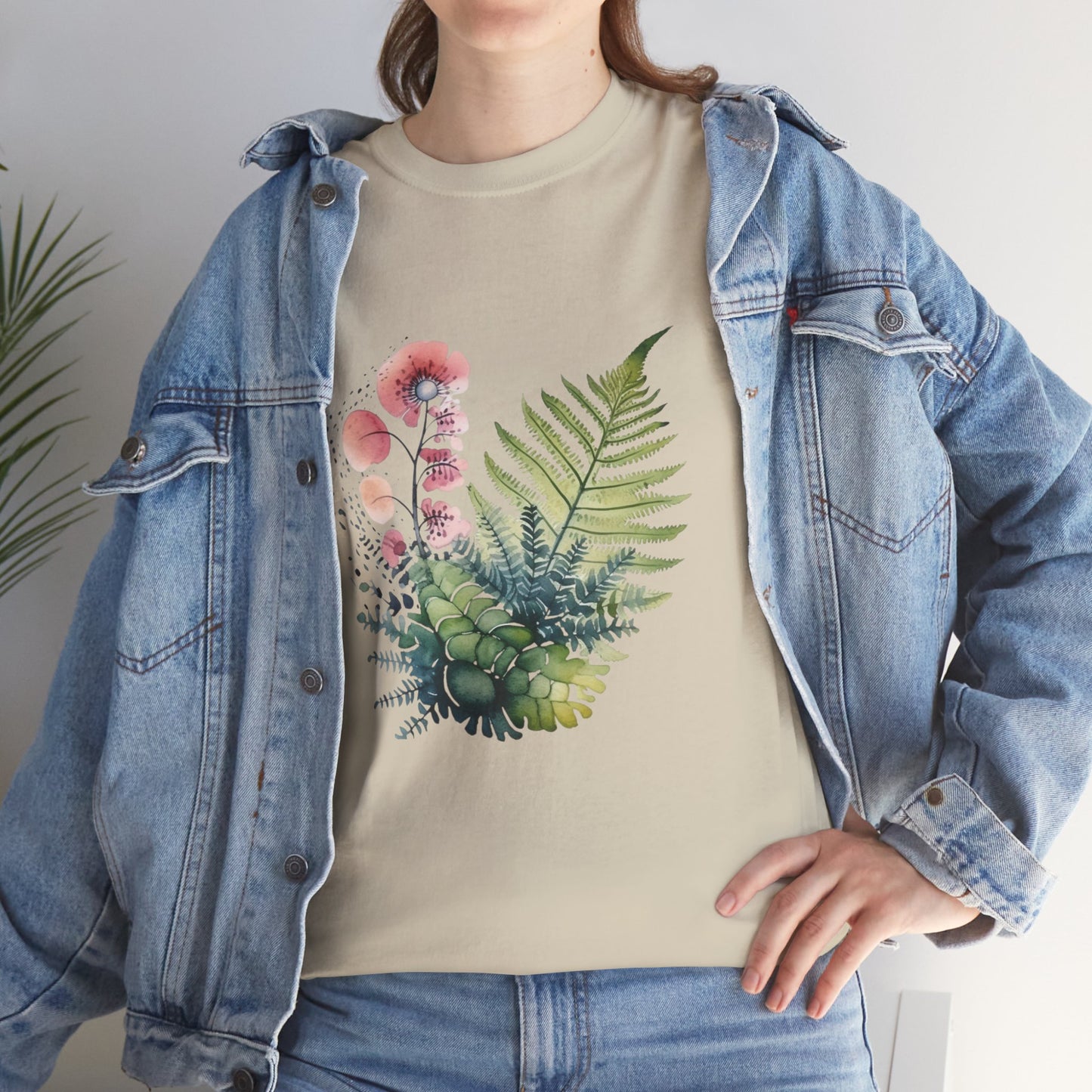Vintage Botanical Watercolour T-Shirt