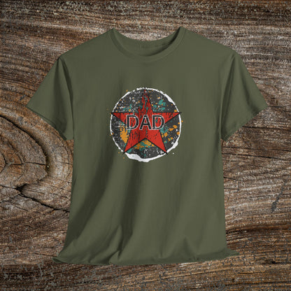 Grunge Dad Star T-Shirt — Retro Father's Day Gift