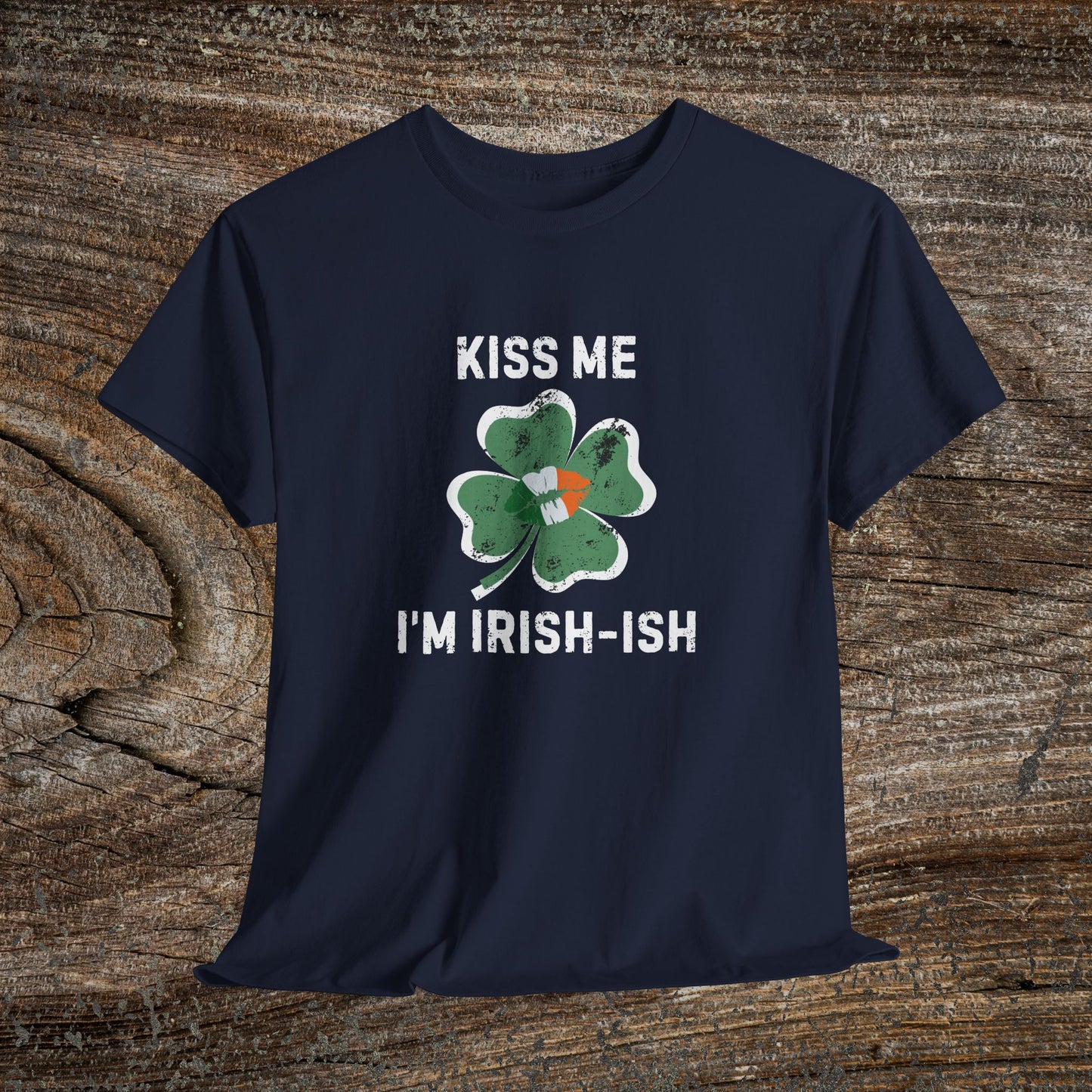 Kiss Me I'm Irish-ish Shamrock Tee | St. Patrick's Day Clover Shirt