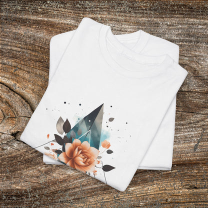 Retro Flower T-Shirt — Vintage Floral Graphic Tee