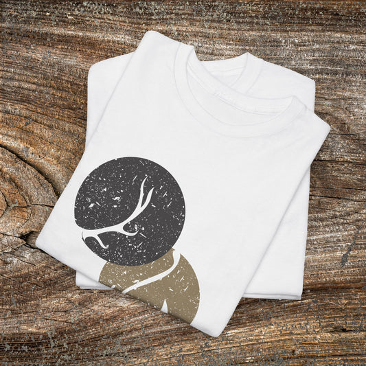 Hunting & Fishing T-Shirt — Modern Outdoor Angler and Hunter Gift