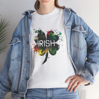 Grunge Irish Clover T-Shirt | St. Patrick’s Day Tee