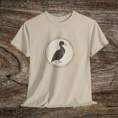 Rustic Boho Duck T-Shirt — Vintage Farmhouse Duck Tee