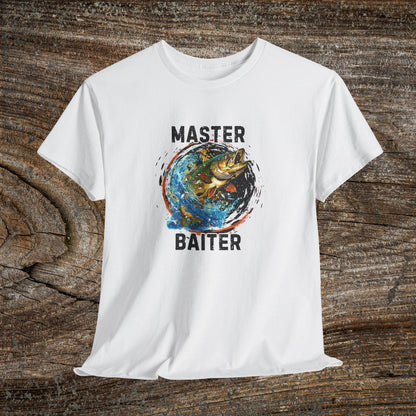 Master Baiter Funny Grunge Fishing T-Shirt