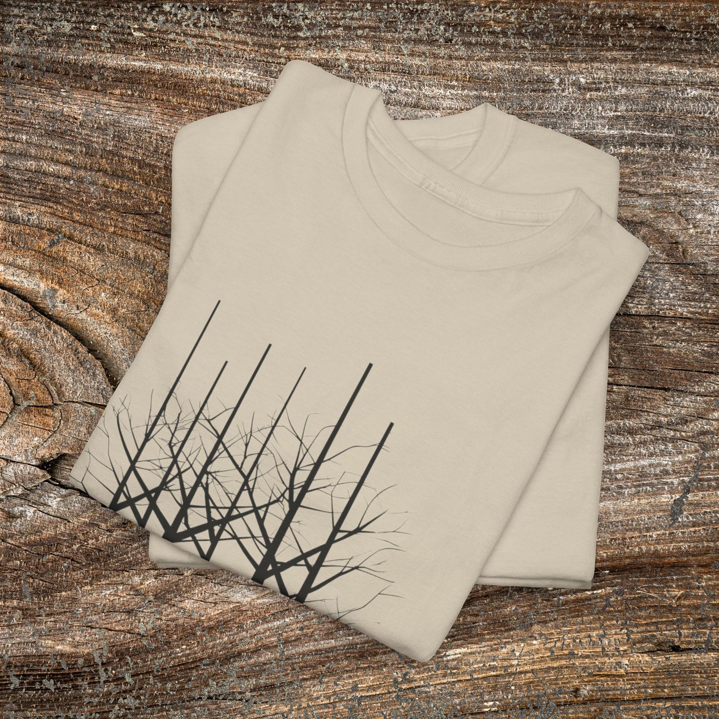 Modern Tree Abstract TShirt, Minimalist Nature Lover Gift