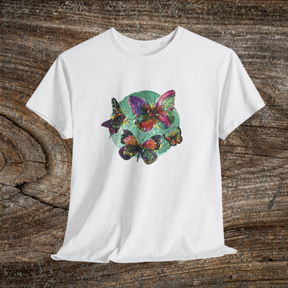 Watercolour Butterfly T-Shirt — Nature Lover Gift