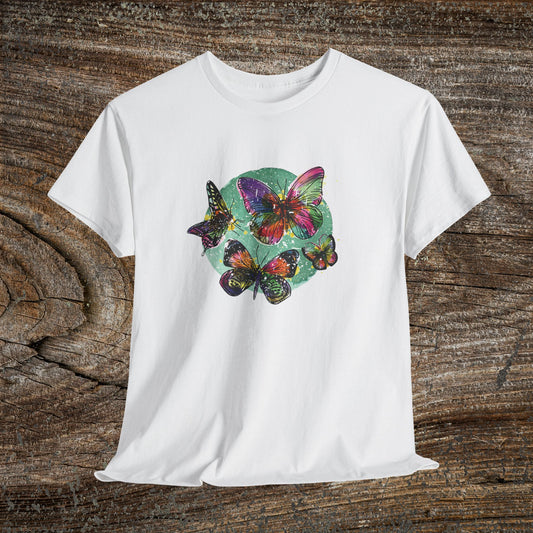 Watercolour Butterfly T-Shirt — Nature Lover Gift
