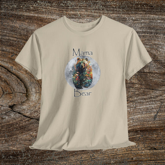 Mama Bear Nature T-Shirt - Woodland Mom Graphic Tee