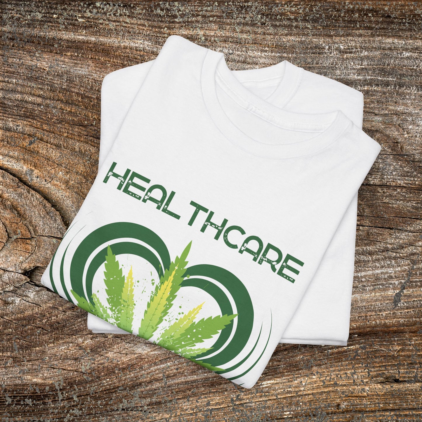 Grunge Weed 420 TShirt - Retro "Healthcare" Marijuana Stoner Gift