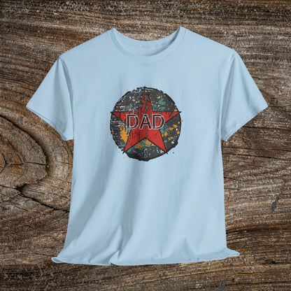 Grunge Dad Star T-Shirt — Retro Father's Day Gift