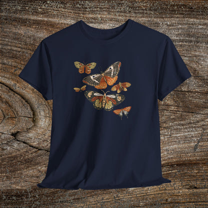 Rustic Butterfly T-Shirt — Nature Lover Gift