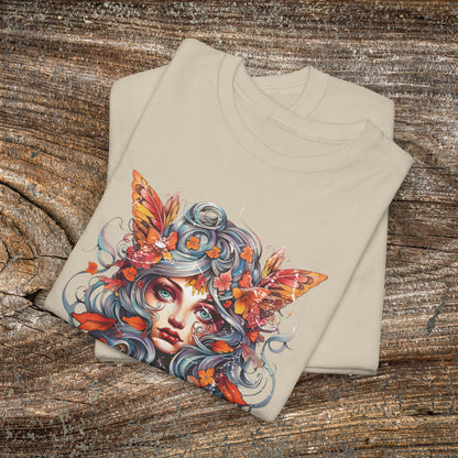Vintage Forest Fairy T-Shirt - Enchanted Woodland Graphic Tee