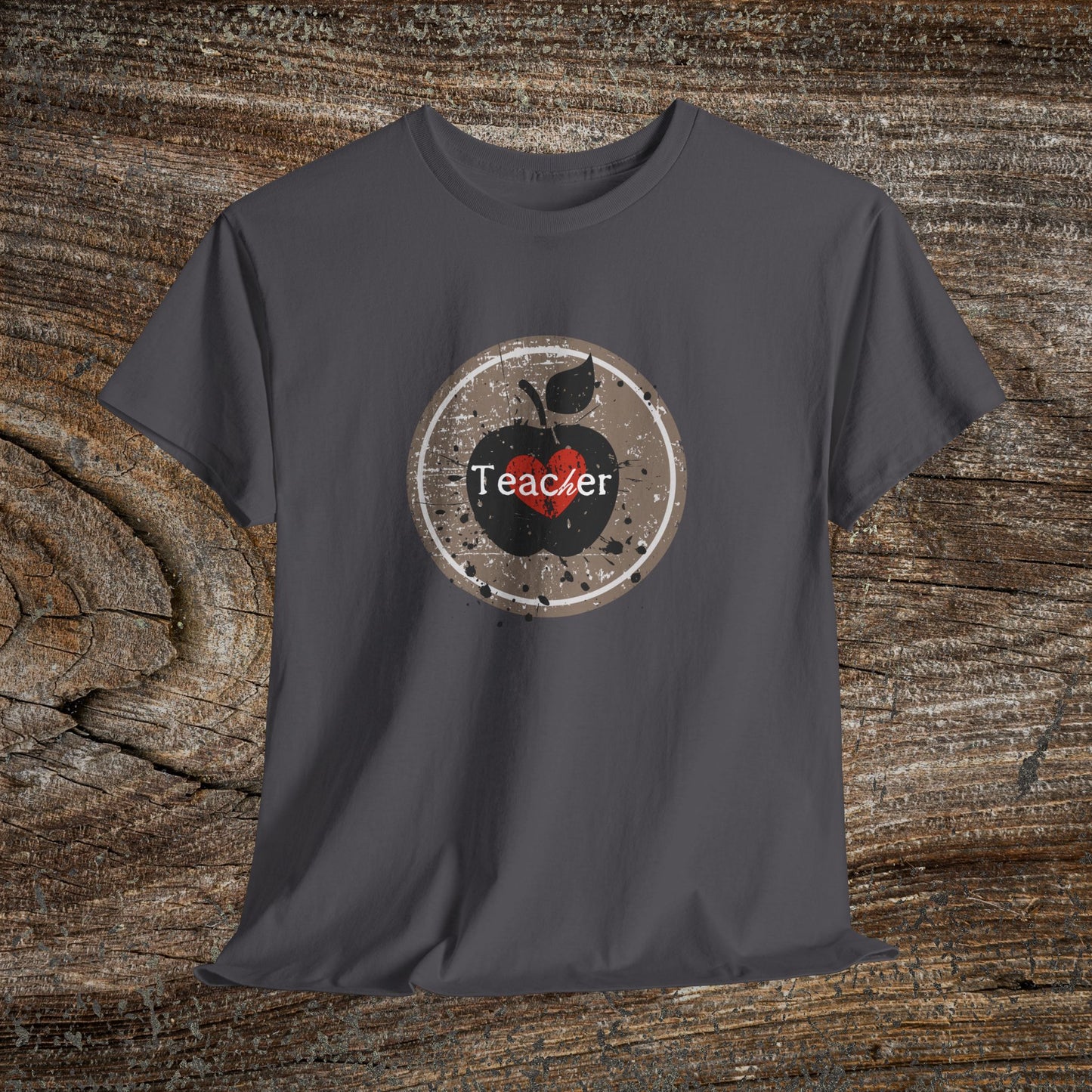 Retro Grunge Teacher T-Shirt — Vintage School Tee