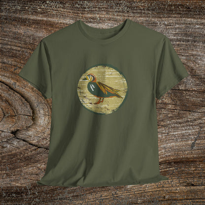 Rustic Boho Duck T-Shirt — Vintage Farmhouse Duck Tee