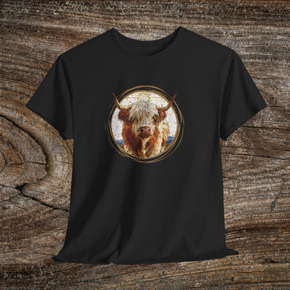 Rustic Boho Cow TShirt