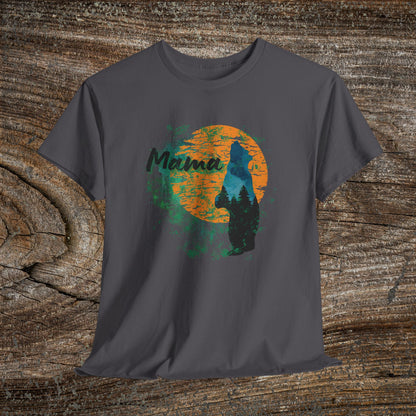 Rustic Mama Bear T-Shirt — Cozy Woodland Mom Tee for Mother's Day & Gifts