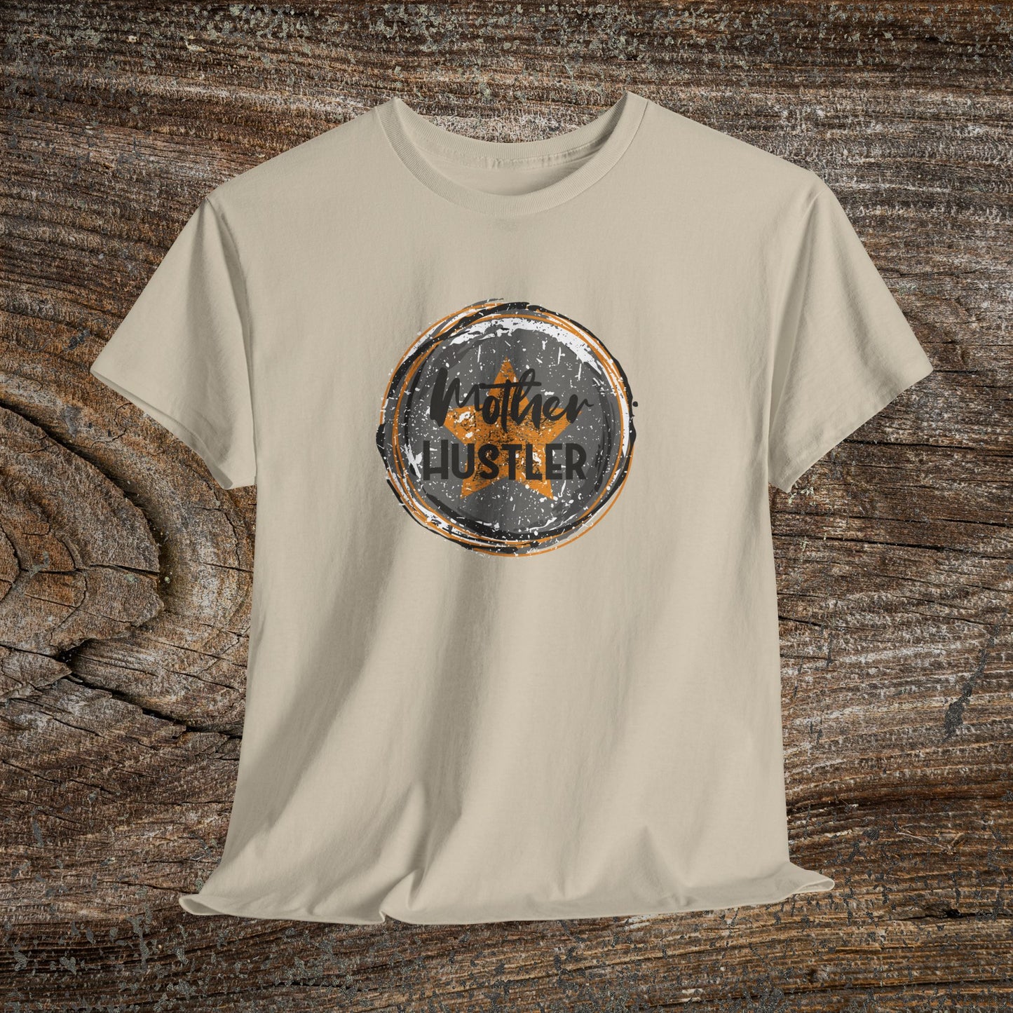Mother Hustler Mom T-Shirt — Distressed Grunge Gift for Mom