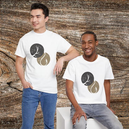 Hunting & Fishing T-Shirt — Modern Outdoor Angler and Hunter Gift