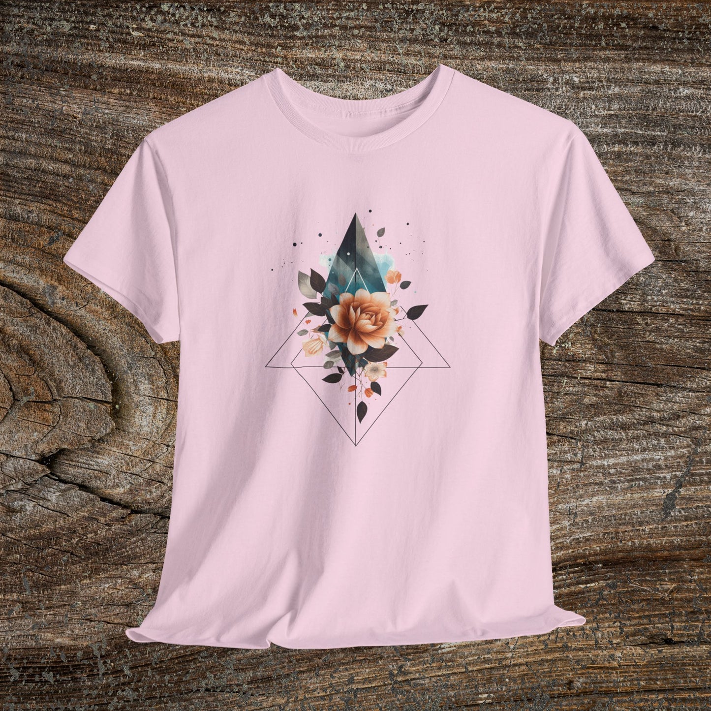 Retro Flower T-Shirt — Vintage Floral Graphic Tee