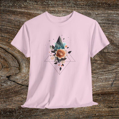 Retro Flower T-Shirt — Vintage Floral Graphic Tee