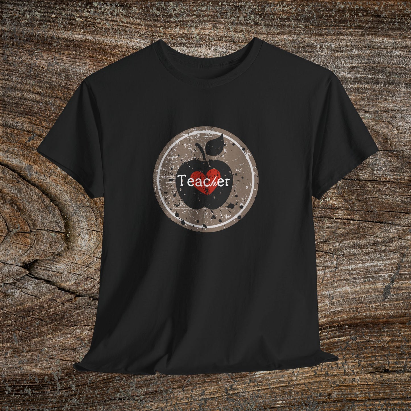 Retro Grunge Teacher T-Shirt — Vintage School Tee