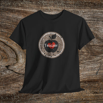 Retro Grunge Teacher T-Shirt — Vintage School Tee