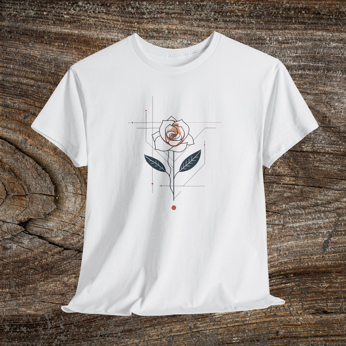 Retro Flower T-Shirt — Vintage Floral Graphic Tee