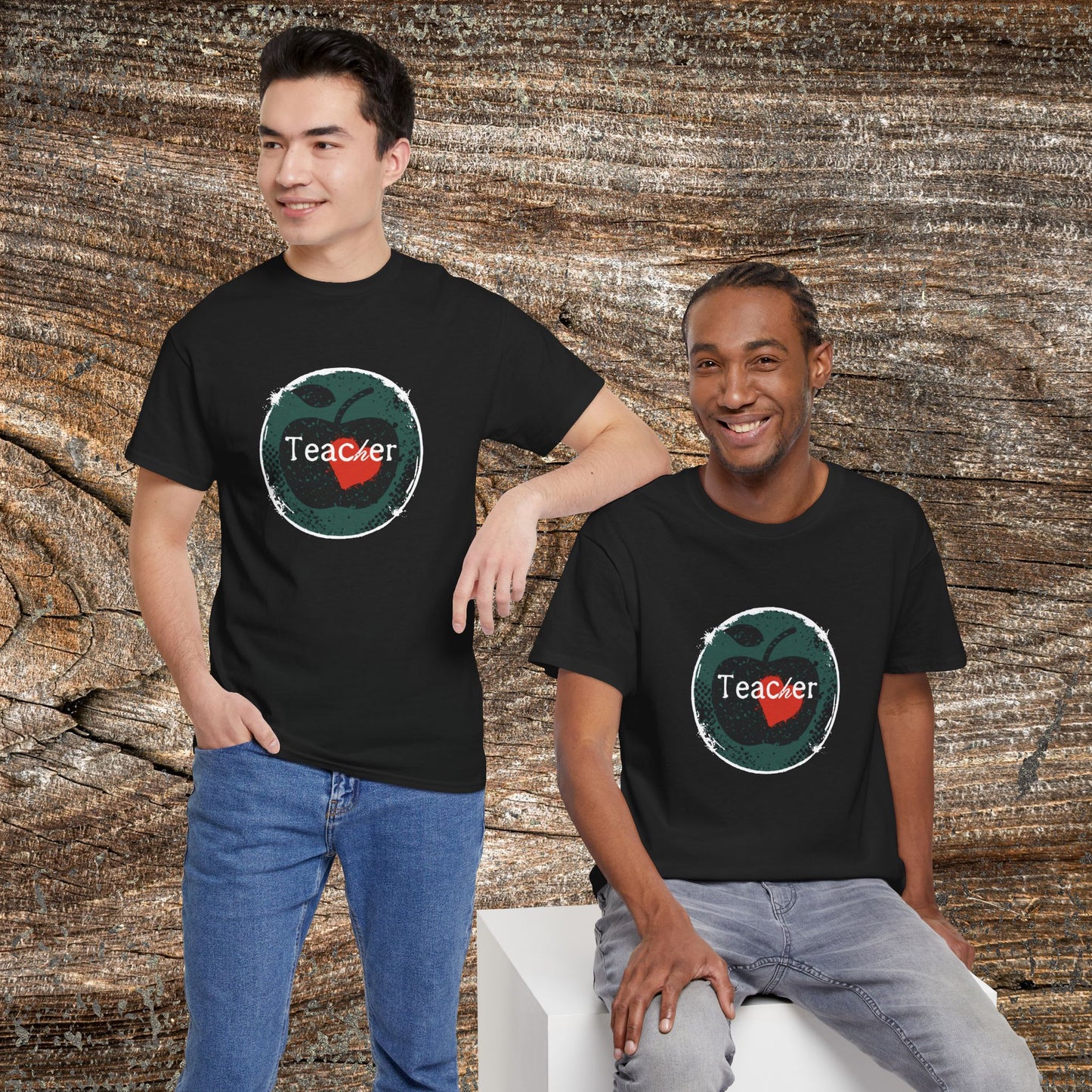 Retro Grunge Teacher T-Shirt — Vintage School Tee