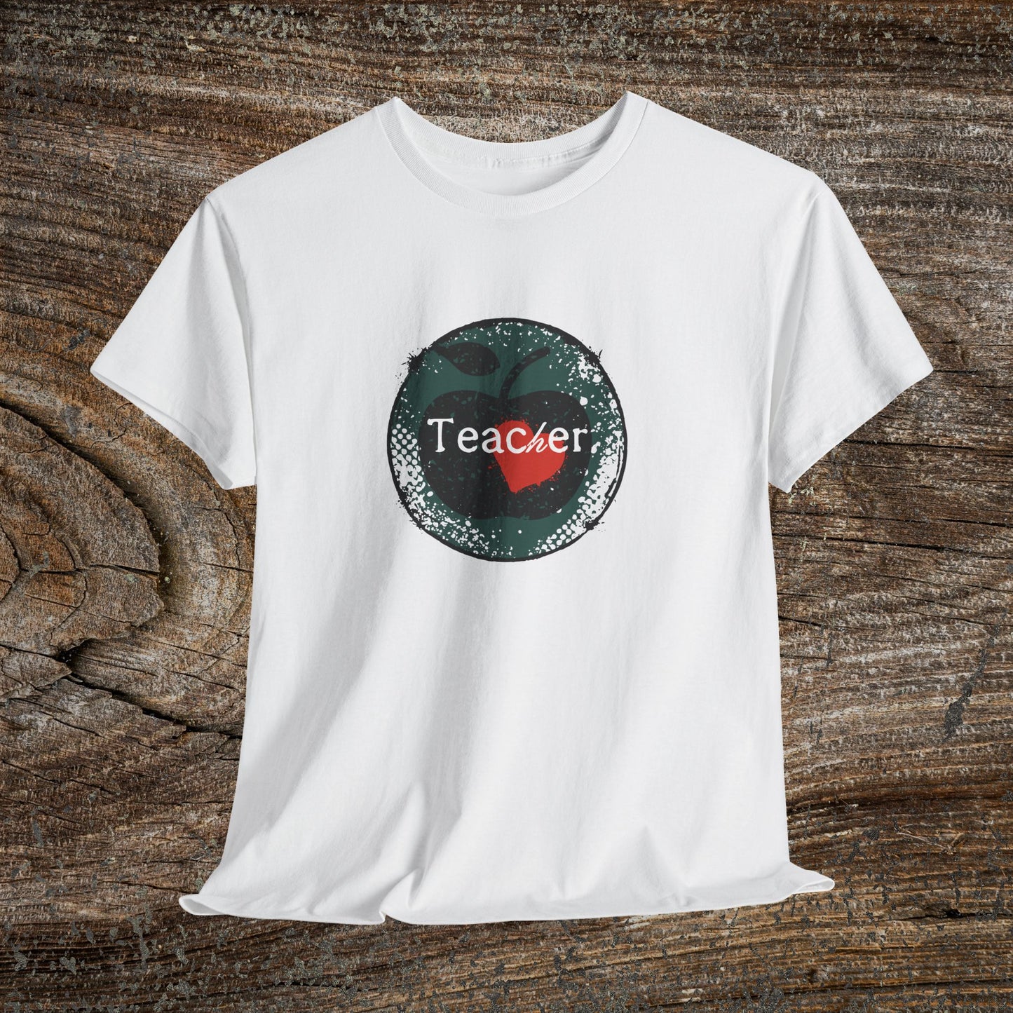 Retro Grunge Teacher T-Shirt — Vintage School Tee