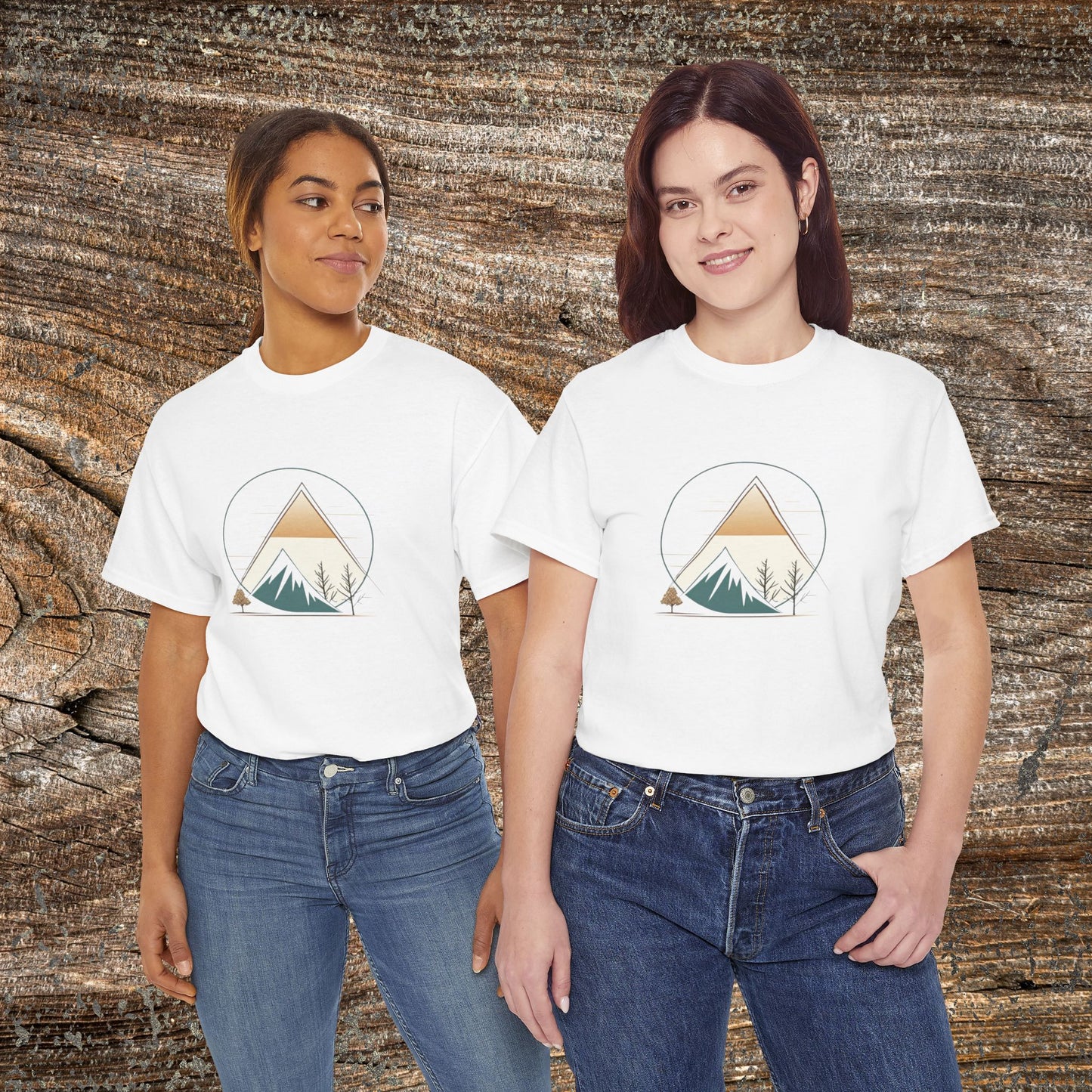 Boho Mountain Landscape T-Shirt