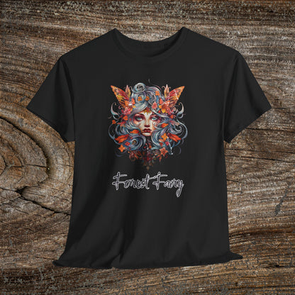 Vintage Forest Fairy T-Shirt - Enchanted Woodland Graphic Tee